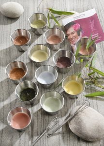 Les couleurs de nos masques beauté visage secrets des fées